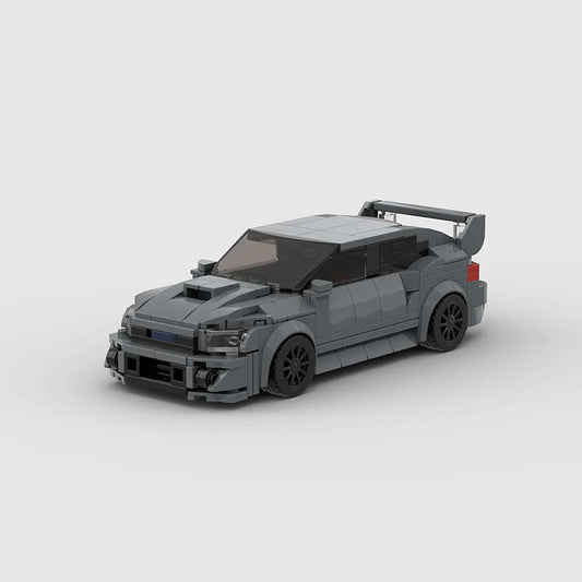 Image of Subaru WRX STI - Lego Building Blocks by Targa Toys