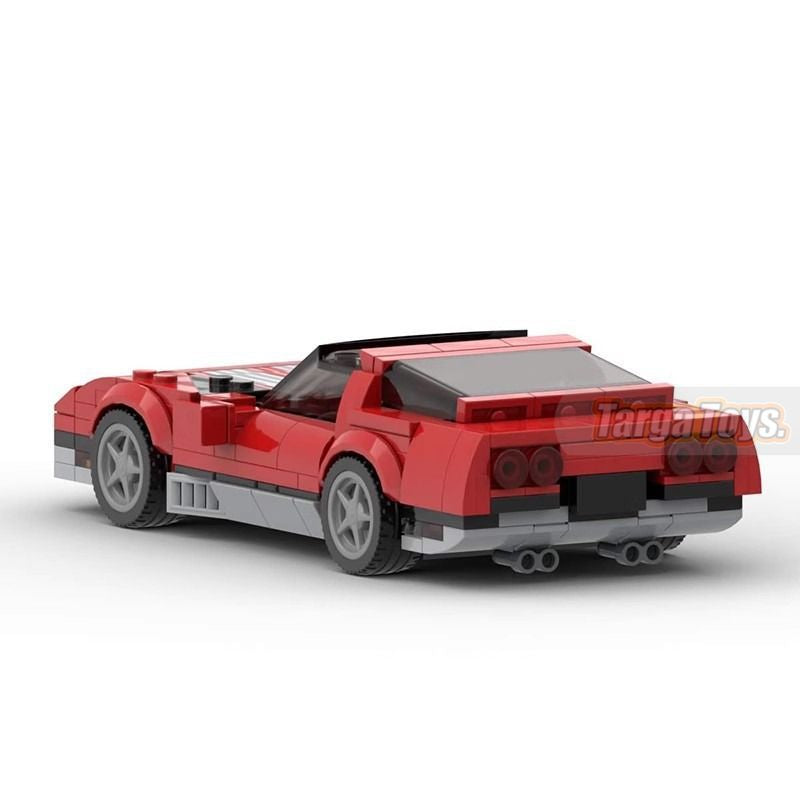 Corvette C4 - Building Blocks Set | Targa Toys