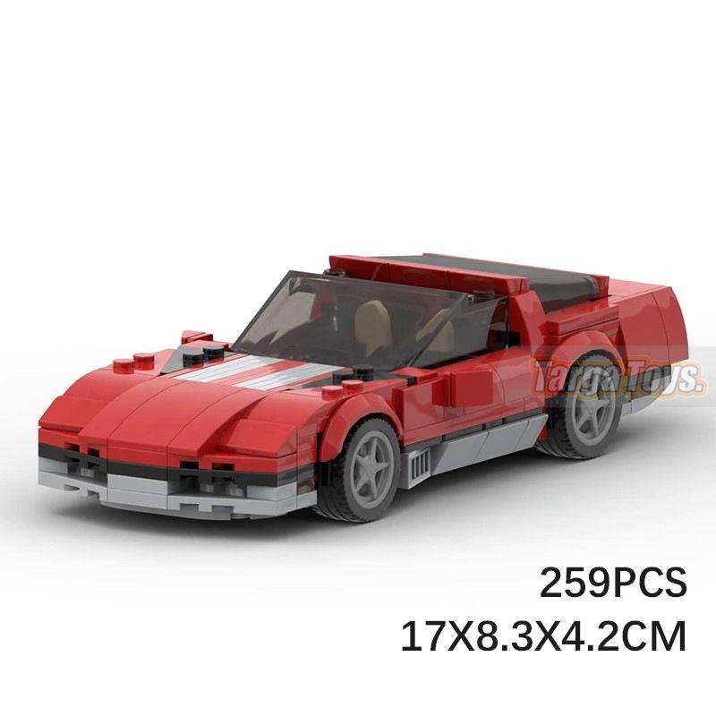 Corvette C4 - Building Blocks Set | Targa Toys