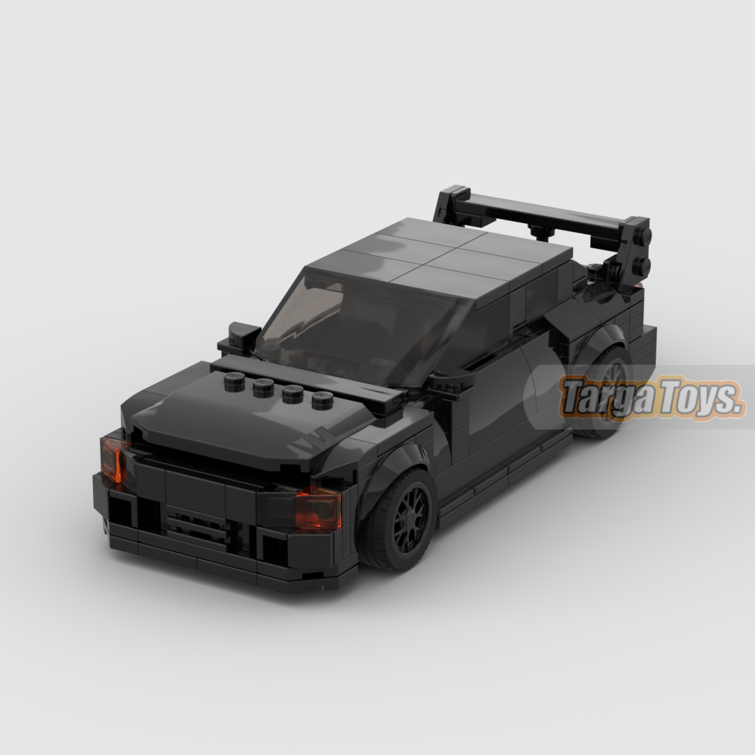 Image of Mitsubishi EVO Gen X - Lego Building Blocks by Targa Toys