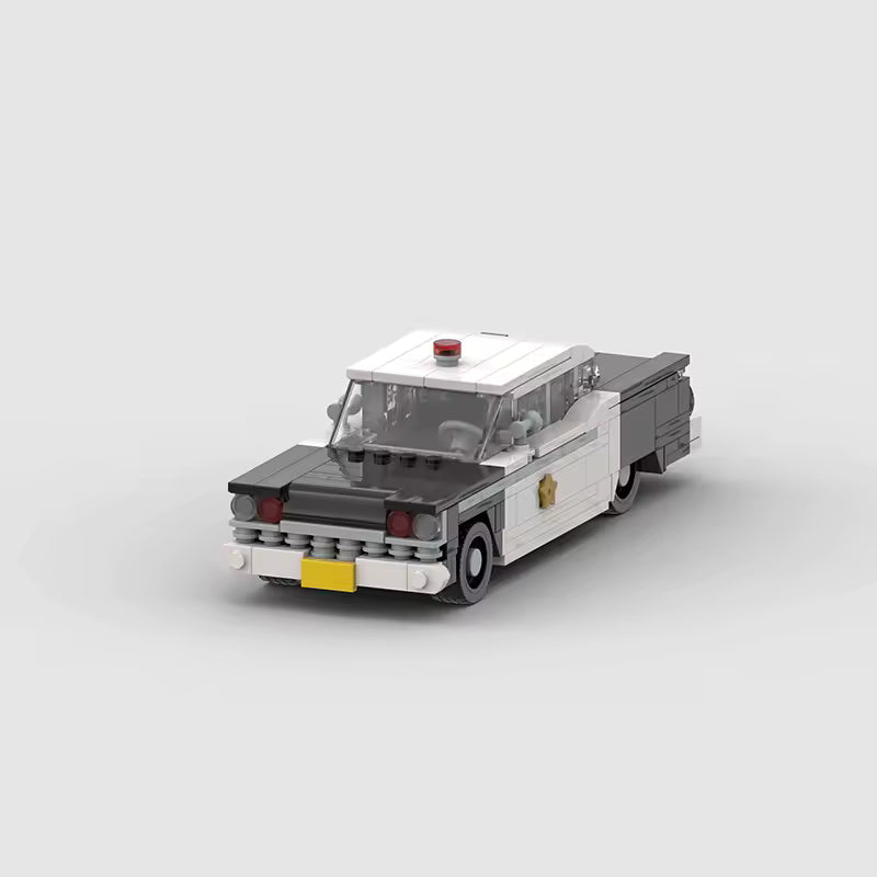 NYPD 1959 Ford Police Car - Building Blocks Set | Targa Toys