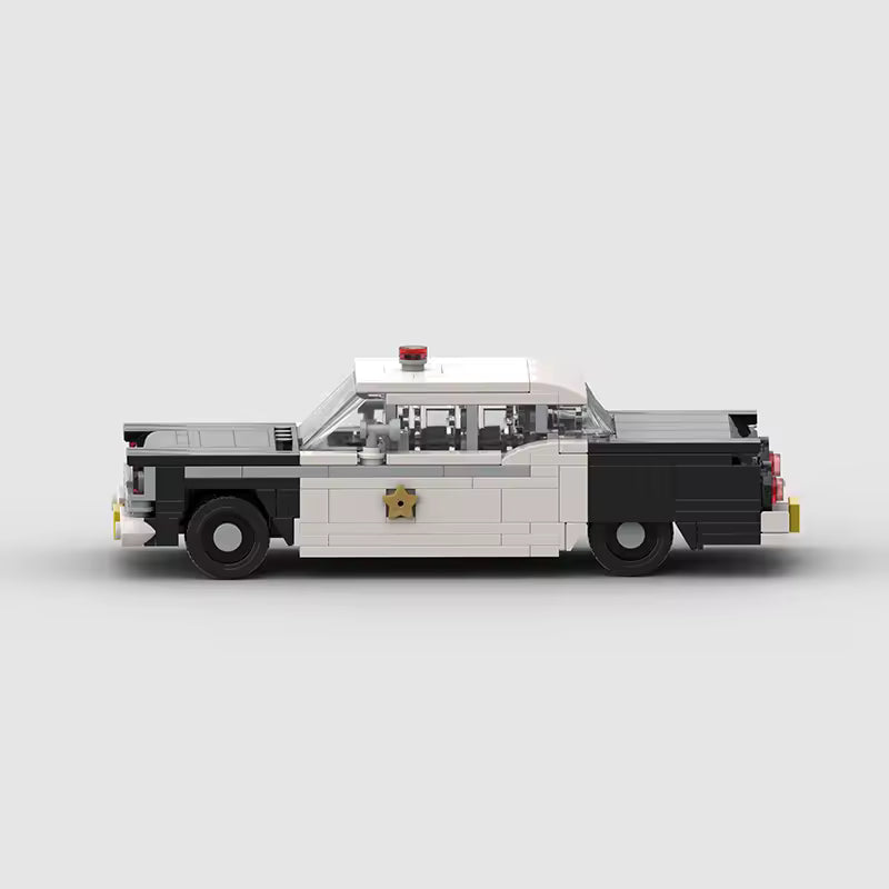 NYPD 1959 Ford Police Car - Building Blocks Set | Targa Toys