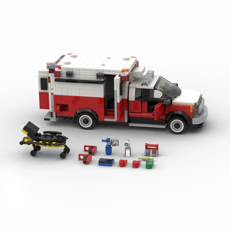 Targa Toys™ Ambulance - Building Blocks Set | Targa Toys