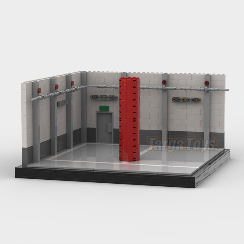 Classic City Garage Scene 315pcs - Targa Toys