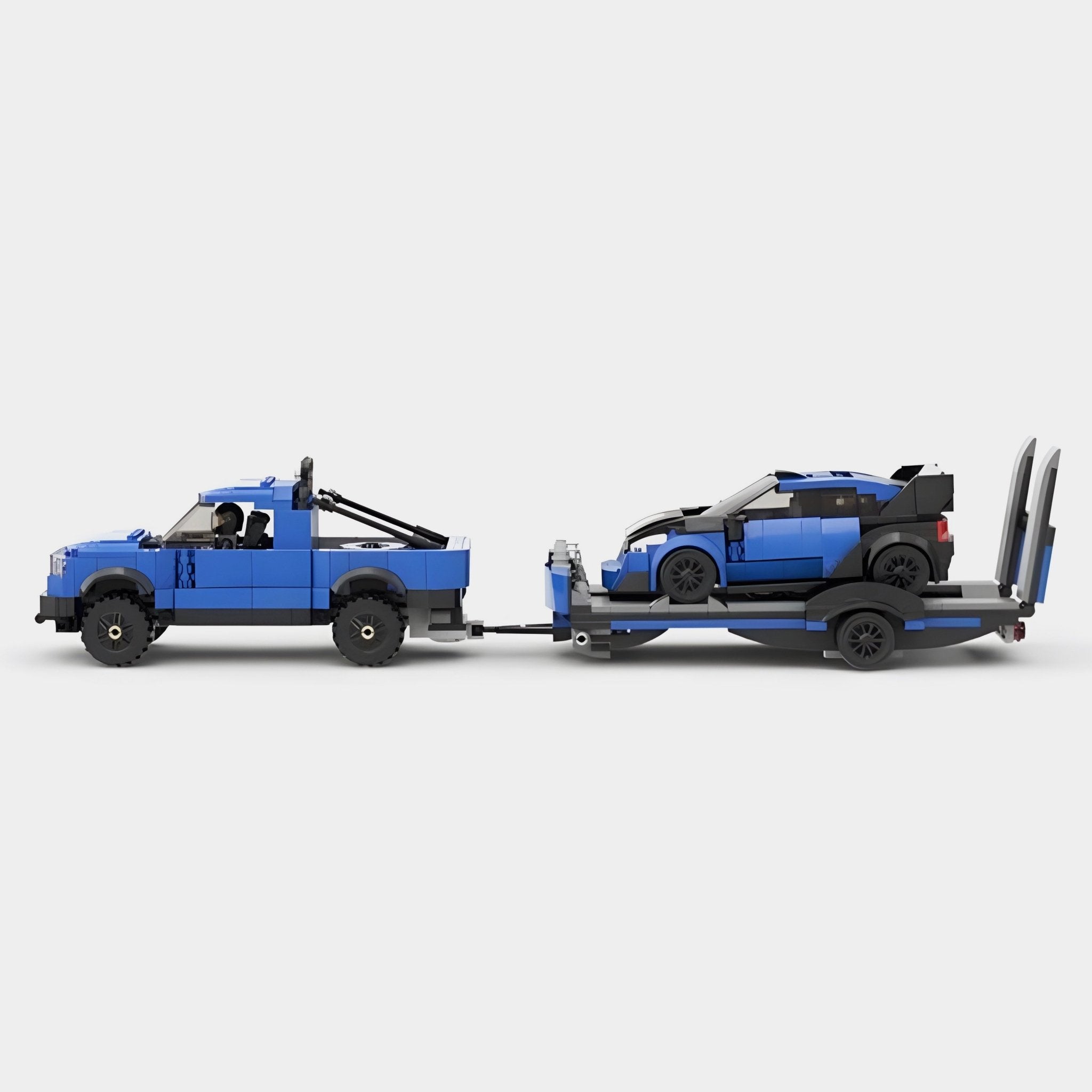 Ford Raptor F150 with trailer + Ford Fiesta Rally - Targa Toys