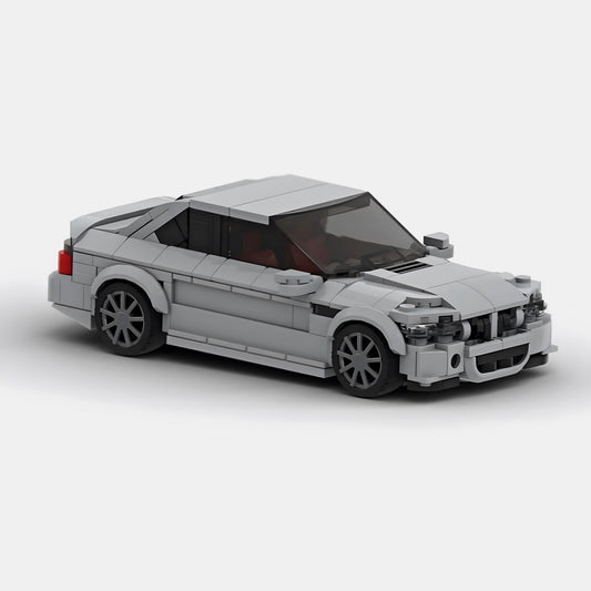 BMW M3 E46 made from lego building blocks