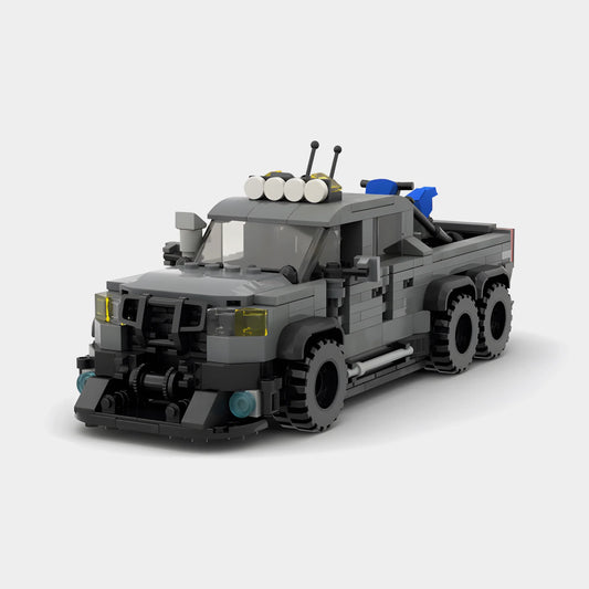 VelociRaptor made from lego building blocks