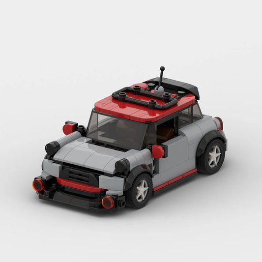 Mini Cooper John Cooper Works 2014 made from lego building blocks