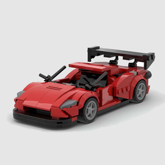 Image of Ferrari 458 Italia GT3 - Lego Building Blocks by Targa Toys