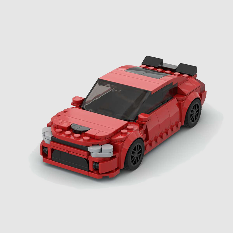 Image of Dodge Charger RT - Lego Building Blocks by Targa Toys
