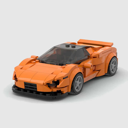 McLaren 720 made from lego building blocks