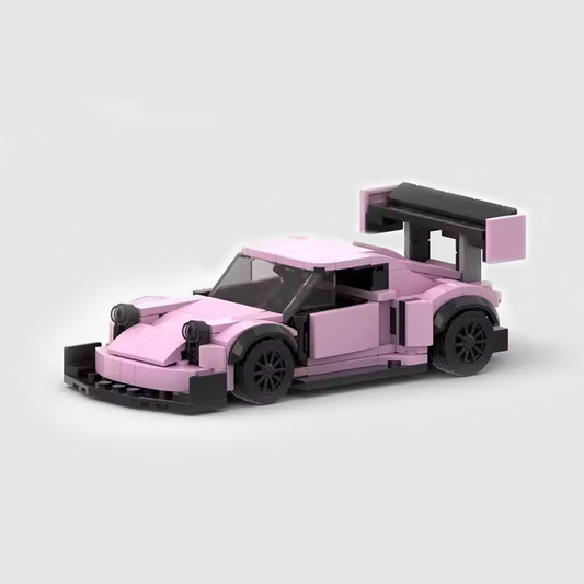 Porsche 911 Hoonipigasus Ken Block made from lego building blocks