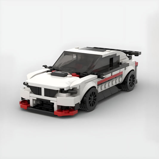 BMW M240i made from lego building blocks