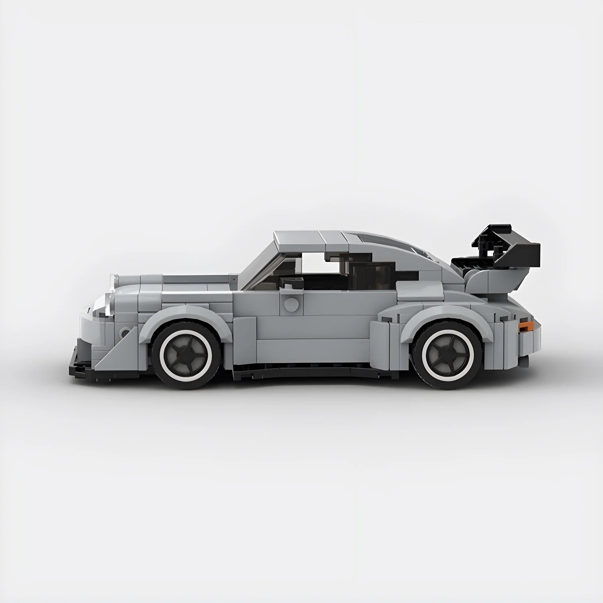 Porsche 911 930 RWB made from lego building blocks