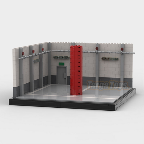 Classic City Garage Scene 315pcs made from lego building blocks