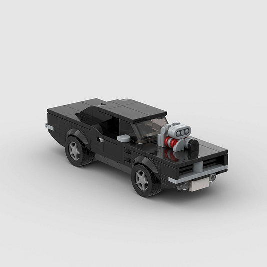 Dodge Charger R/T 1969 F&F made from lego building blocks