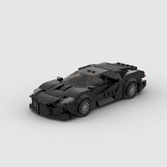 Image of Bugatti La Voiture Noire - Lego Building Blocks by Targa Toys