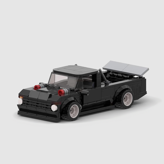 Ford F150 Hoonitruck made from lego building blocks