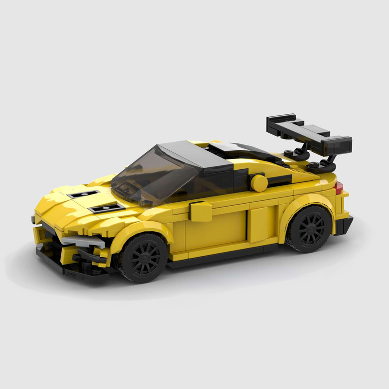 Image of Audi R8 V10 GT3 - Lego Building Blocks by Targa Toys