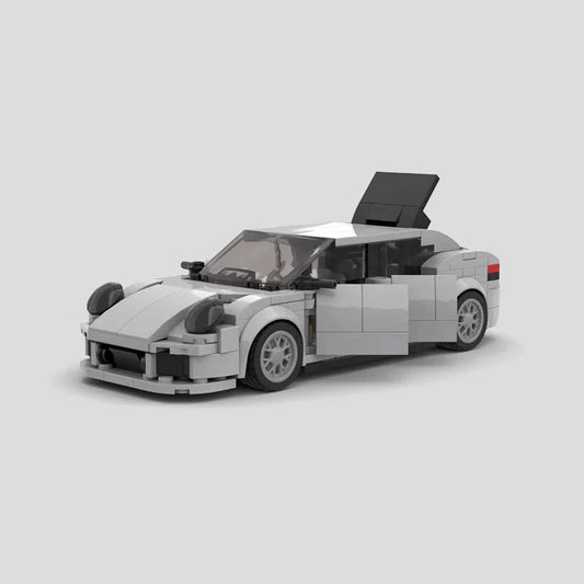 Porsche Panamera Turbo S made from lego building blocks