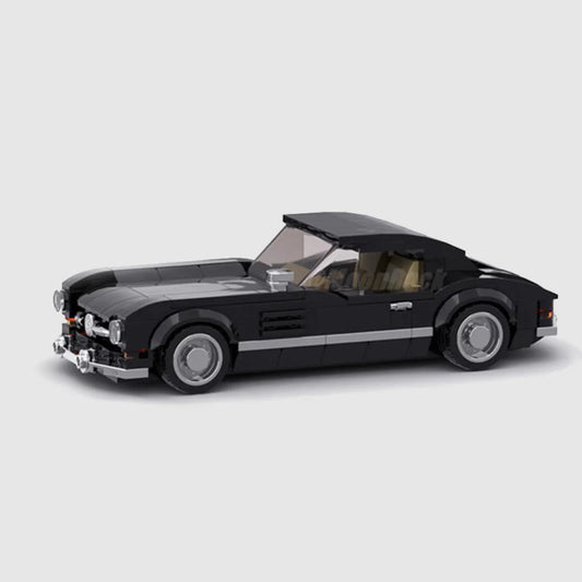 Mercedes-Benz 300SL made from lego building blocks