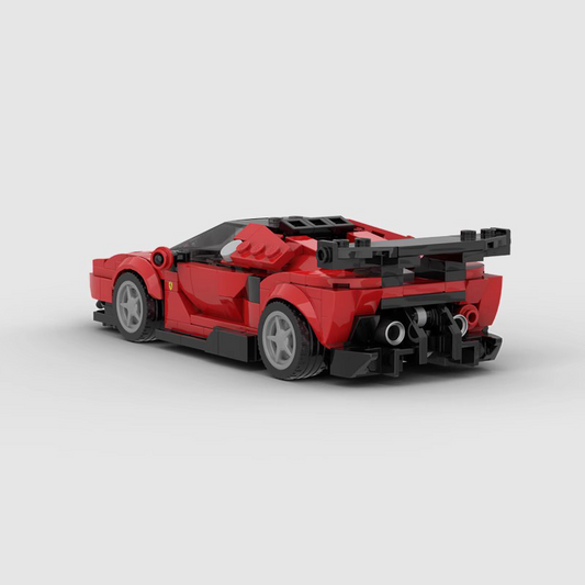 Ferrari P80C made from lego building blocks