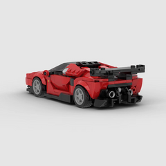 Image of Ferrari P80/C - Lego Building Blocks by Targa Toys