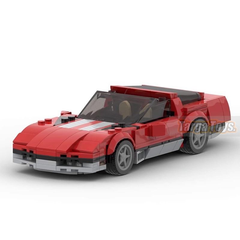 Corvette C4 - Building Blocks Set | Targa Toys