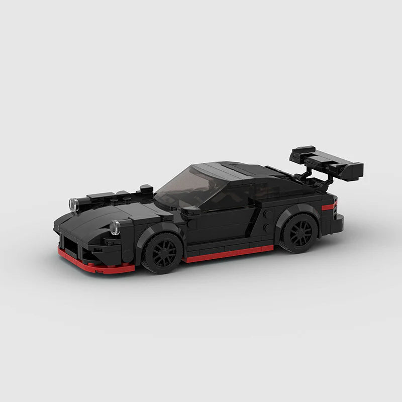 Image of Porsche GT3 RS Black Edition - Lego Building Blocks by Targa Toys