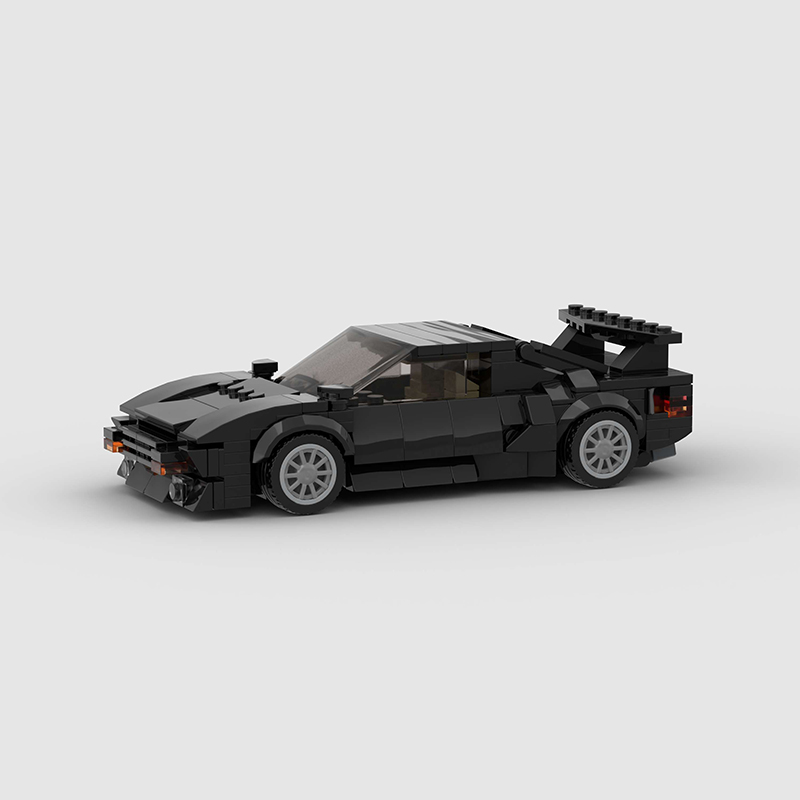 De Tomaso Pantera GT5-S 1986 made from lego building blocks
