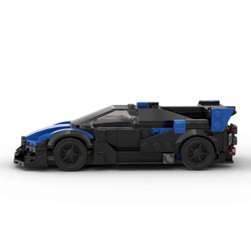 Image of Bugatti Bolide building blocks set by Targa Toys