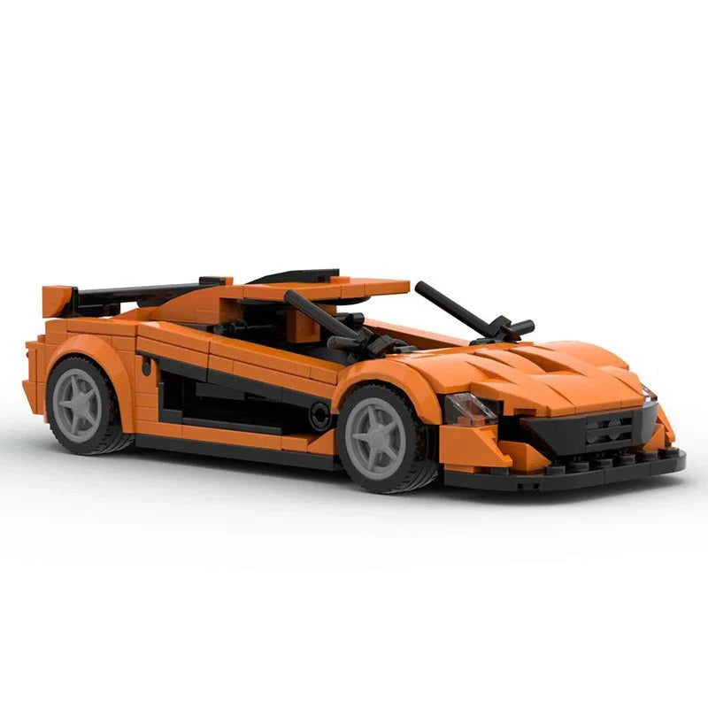 McLaren P1 made from lego building blocks