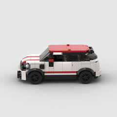Mini Countryman F60 Cooper S, 2020 Edition made from lego building blocks