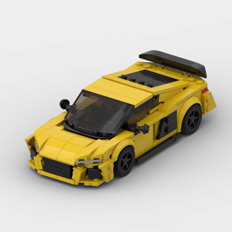 Image of Audi R8 - Lego Building Blocks by Targa Toys