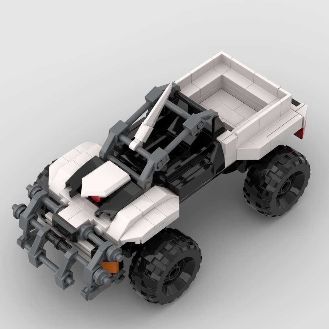 White Wollf Baja Truck - Building Blocks Set | Targa Toys