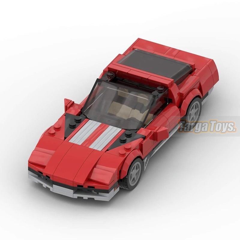 Corvette C4 - Building Blocks Set | Targa Toys