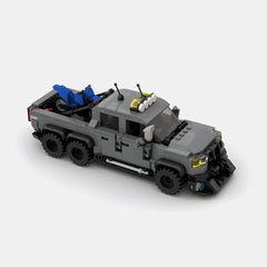 VelociRaptor made from lego building blocks