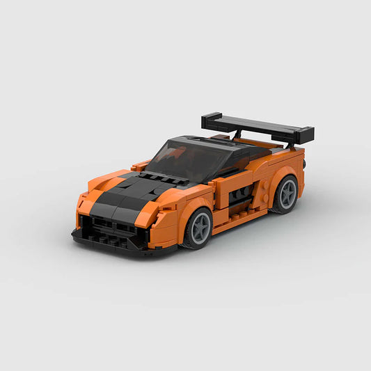 Han's Mazda RX-7 | Tokyo Drift made from lego building blocks