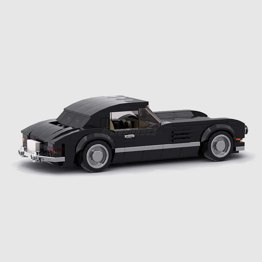 Mercedes-Benz 300SL made from lego building blocks