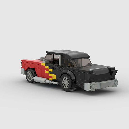 Chevrolet Matchbox made from lego building blocks