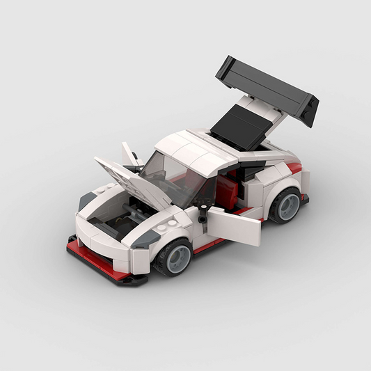 Nissan 370Z JDM made from lego building blocks
