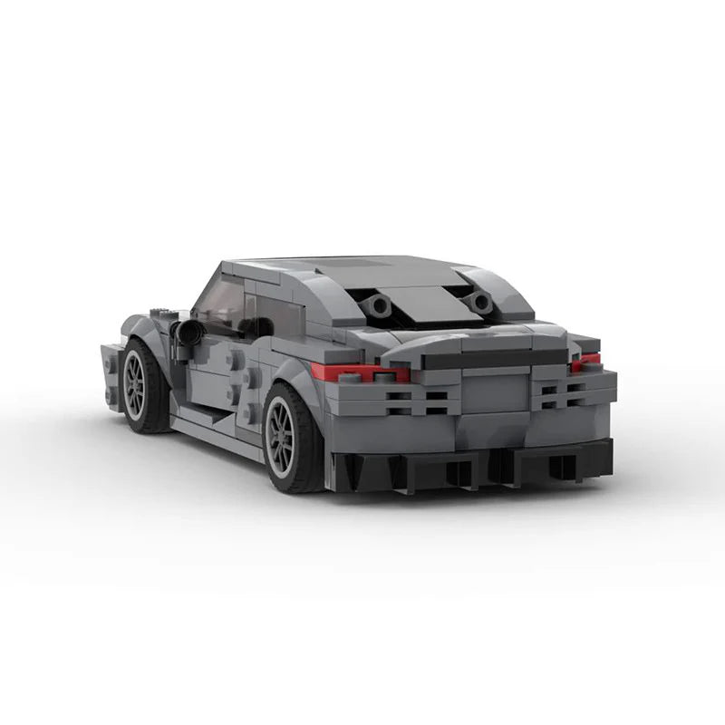 Koenigsegg Gemera made from lego building blocks