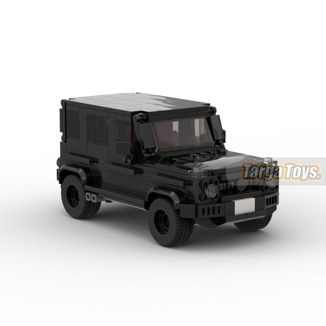 Mercedes-Benz G63 AMG made from lego building blocks