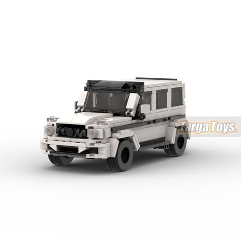 Mercedes-Benz G63 AMG made from lego building blocks
