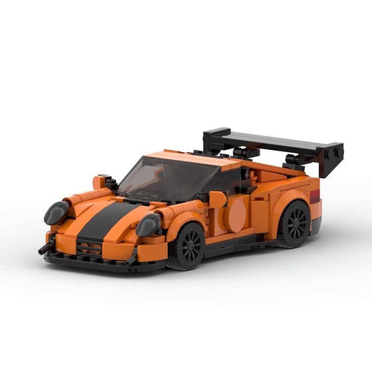 Porsche 911 GT2rs Orange - Lego compatible - Targa Toys