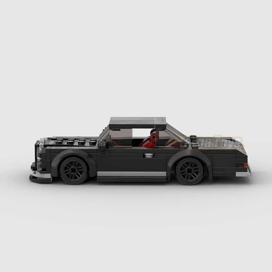 Mercedes-Benz 280SE made from lego building blocks