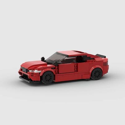 BMW M5 F90 made from lego building blocks