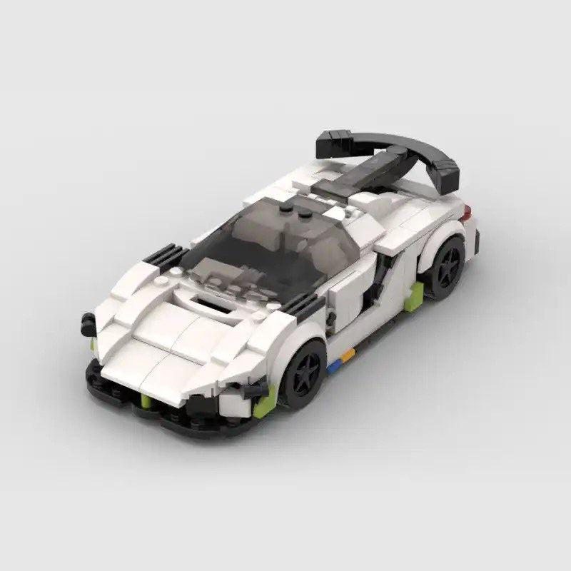 Image of Koenigsegg Jesko - Lego Building Blocks by Targa Toys