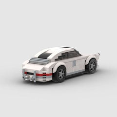 Porsche Classic 930 made from lego building blocks