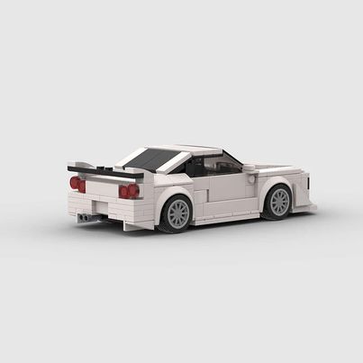 Nissan Skyline GT-R R34 made from lego building blocks